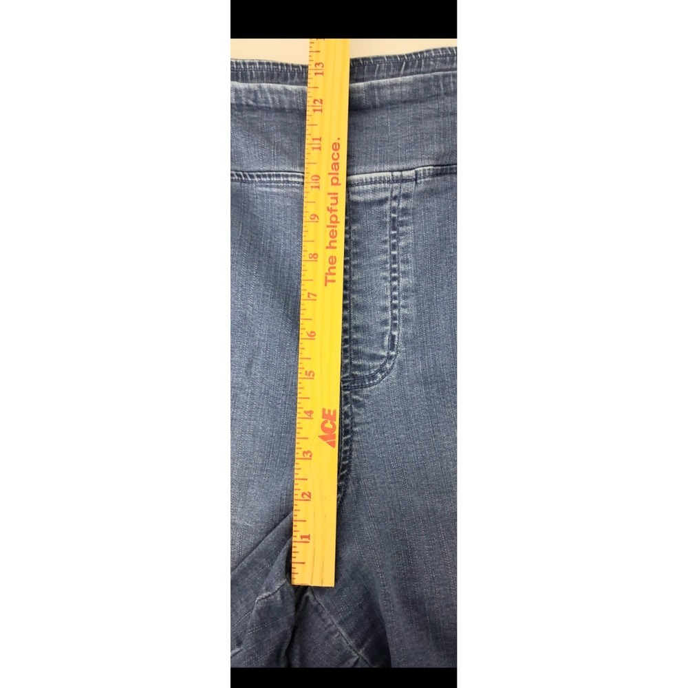 Belle By Kim Gravel Bermuda Shorts Women's Size 20W Frayed Hem TripleLuxe - Picture 11 of 14
